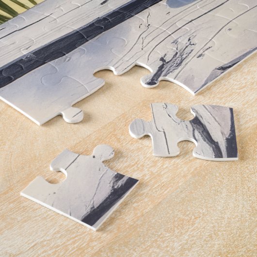 A Mallard rests on the dock Legpuzzel (Zijkant)