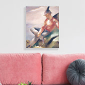 A MAN CANVAS AFDRUK (Insitu (Woonkamer))