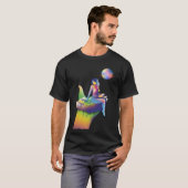 A mão que protege, acolhe e mantem o planeta t-shirt (Voorkant volledig)