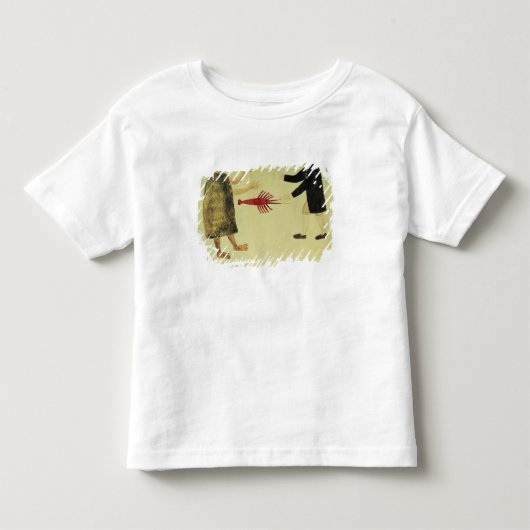 A Maori blaast de krayvis Kinder Shirts (Voorkant)