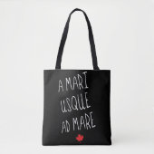 A Mari Usque ad Mare Grocery Bag, Canada Tote Bag (Voorkant)