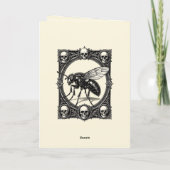 A Massive Monstrous Fly Kaart (Achterkant)