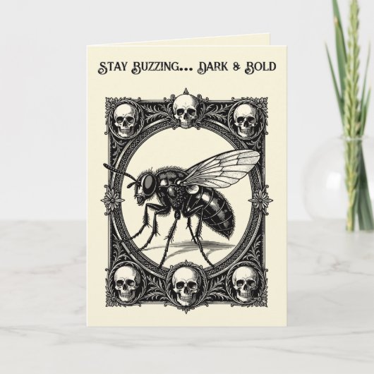 A Massive Monstrous Fly Kaart (Voorkant)