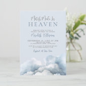 A Match Made In Heaven Bridal Shower Kaart (Staand voorkant)