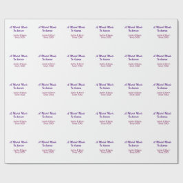 A match made in heaven purple mauve since year nam cadeaupapier