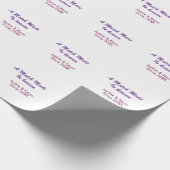 A match made in heaven purple mauve since year nam cadeaupapier (Hoek)