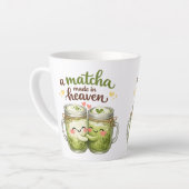 A Matcha Made in Heaven Cute Funny Pun Latte Mok (Linkerhoek)