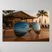 A Maverick's View - Wall Art Print (Voorkant)