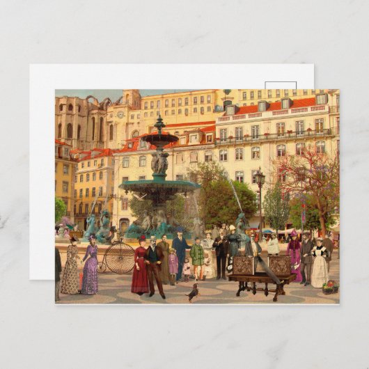 A Maxia do Rossio (Lissabon) Briefkaart (Voorkant / Achterkant)