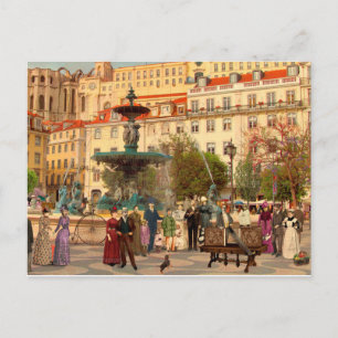 A Maxia do Rossio (Lissabon) Briefkaart
