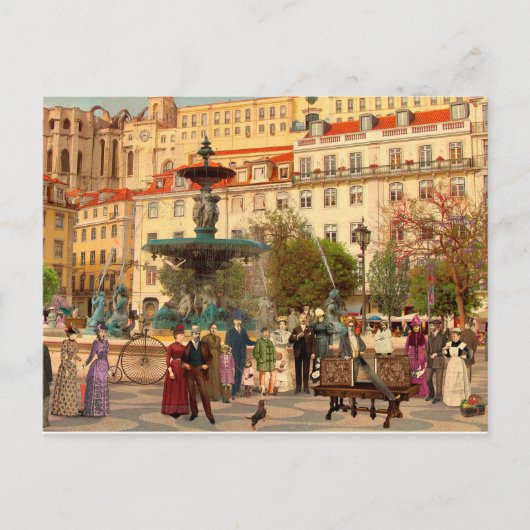 A Maxia do Rossio (Lissabon) Briefkaart (Voorkant)