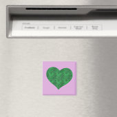 A-MAZE HEART (GROEN) MAGNEET (Insitu (Vaatwasser))