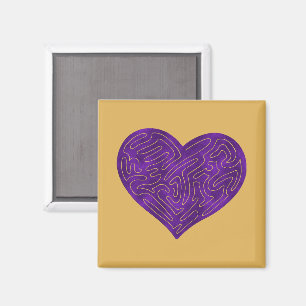 A-MAZE-ING HART (PAARS) MAGNEET