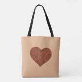 A-MAZE-ING HEART (RED) TOTE BAG (Achterkant)