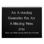 A-mazing kalender voor een A-mazing jaar 2012 (Hoes)