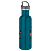 A. McGhee Uitgeverij Roestvrij stalen flesje Waterfles (Achterkant)