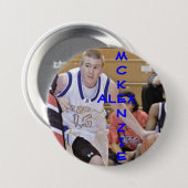 A. McKenzie 15 Ronde Button 7,6 Cm (Voorkant /achterkant)