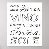 A Meal Without Wine... Poster (Voorkant)