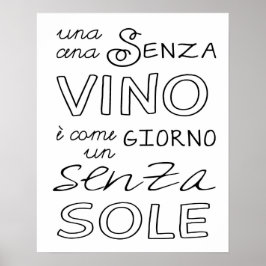 A Meal Without Wine... Poster