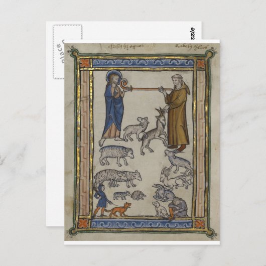 A Medieval Bestiary Briefkaart (Voorkant / Achterkant)
