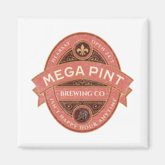 A Mega Pint Magneet