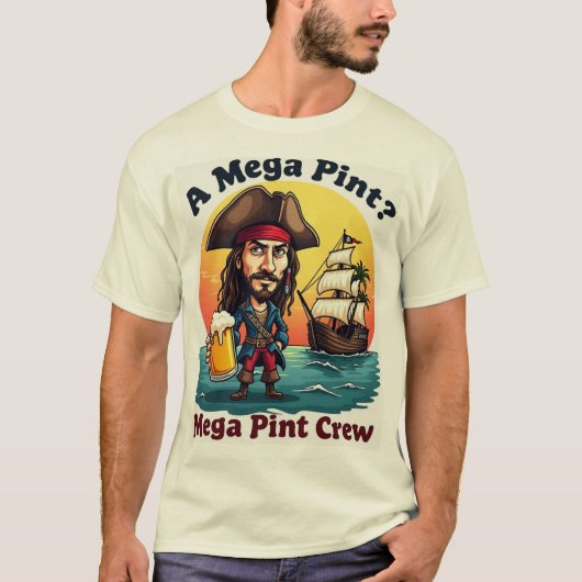 A MEGA PINT T-SHIRT (Voorkant)