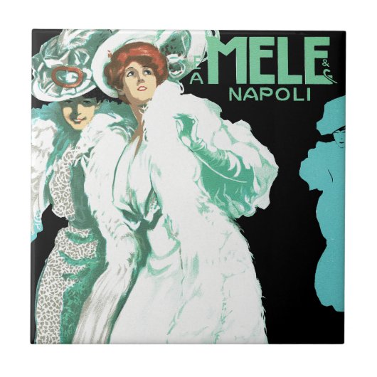 A. Mele & Co. Italiaanse Modes Tegeltje (Voorkant)