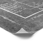 A mercator map of the starry heavens poster (Hoek)