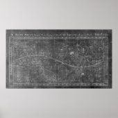 A mercator map of the starry heavens poster (Voorkant)