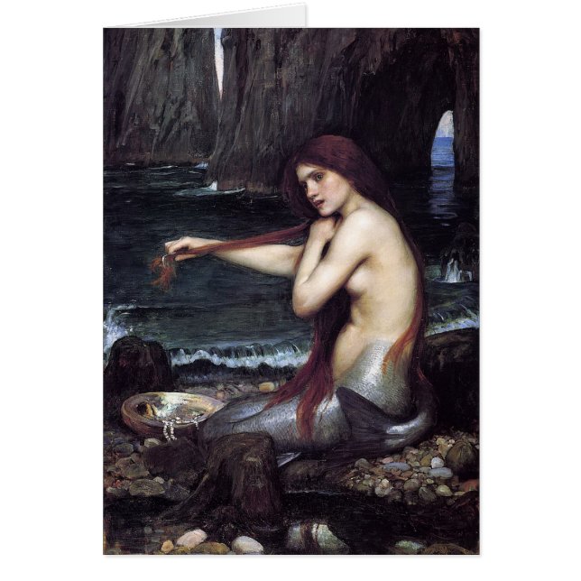 A Mermaid by J W Waterhouse, 1901 (Voorkant)