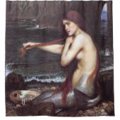 A Mermaid by J W Waterhouse, 1901 Douchegordijn (Voorkant)