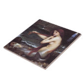 A Mermaid by J W Waterhouse, 1901 Tegeltje (Zijkant)