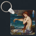 A Mermaid, c. 1900 by John Waterhouse Sleutelhanger<br><div class="desc">A Mermaid, c. 1900 by John Waterhouse. It was inspired by Lord Tennyson's 1830 poem "The Mermaid".</div>