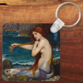 A Mermaid, c. 1900 by John Waterhouse Sleutelhanger (Achterkant)