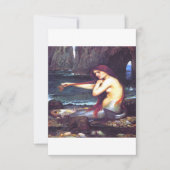 A Mermaid John William Waterhouse Save The Date (Voorkant)