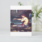 A Mermaid John William Waterhouse Save The Date (Staand voorkant)