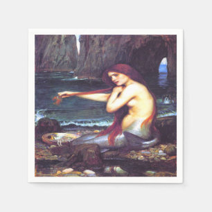 A Mermaid John William Waterhouse Servet