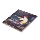 A Mermaid John William Waterhouse Tegeltje (Zijkant)