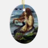 A Mermaid (studie) Keramisch Ornament (Achterkant)