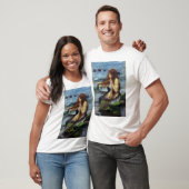 A Mermaid (studie) T-shirt (Unisex)