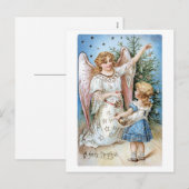 A Merry Christmas Feestdagenkaart (Voorkant / Achterkant)