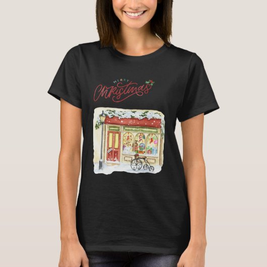 A Merry Christmas Shop T-shirt (Voorkant)