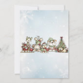 A Merry Little Baby is on the Way  Kaart (Achterkant)