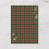 A Merry Little Baby Shower Teddy Bear Christmas Informatiekaartje (Achterkant)