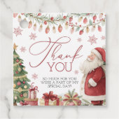 A Merry Little Birthday Gift Tag Bedankjes Labels (Voorkant)