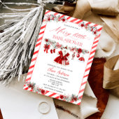 A Merry Little Christmas Baby Shower Kaart