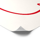 A Merry Little Christmas Bridal Shower Welcome Poster (Hoek)