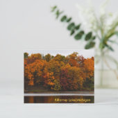 A Michigan Autumn Briefkaart (Staand voorkant)