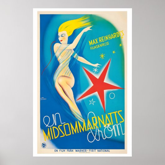 A Midsummer Night's Dream En Midsommarnatts Drom Poster (Voorkant)