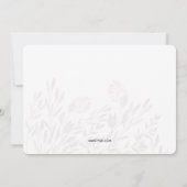 A Midsummer Night's Dream Flat Dank u Bedankkaart (Achterkant)